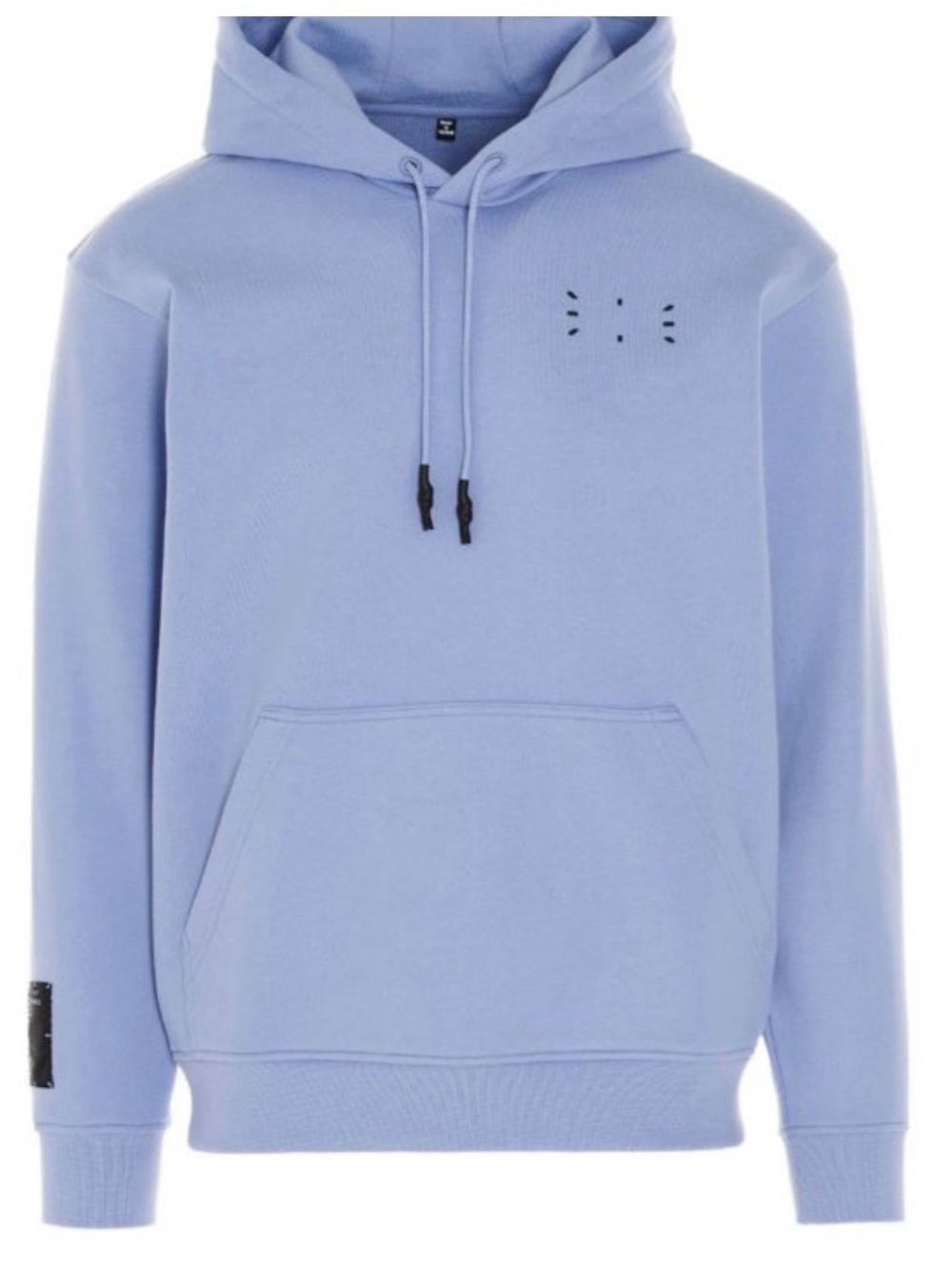 McQ by Alexander McQueen Pastel Blue Pullover Hoodie
